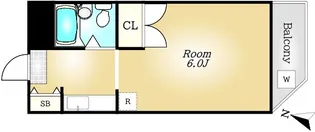 ホワイトハイツ【2階】の間取り
