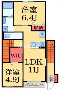 イト早野パレス【2階】の間取り