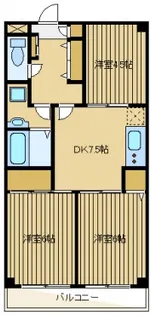 東京都練馬区貫井1【マンション】の間取り