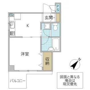 リエス水戸袴塚【2階】の間取り