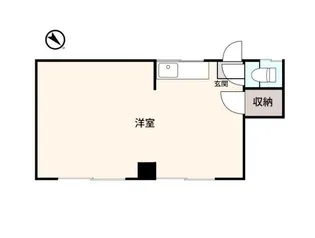 アシスト第5駒込マンション【3階】の間取り