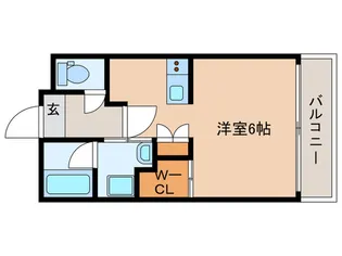 ウェルスクエア池田住吉【3階】の間取り