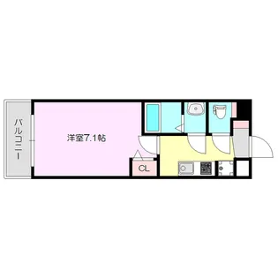 大阪WESTレジデンス2【8階】の間取り