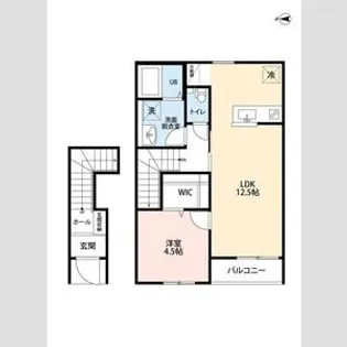リーブルファイン小平仲町【2階】の間取り