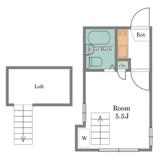 ライフピア西小山【1階】の間取り