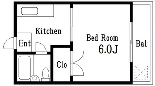ハイツ池水【3階】の間取り