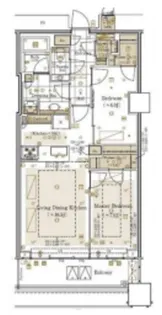 三田ガーデンヒルズ ウエストヒル【7階】の間取り