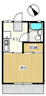 ヌーヴェルヴァーグ【1階】の間取り