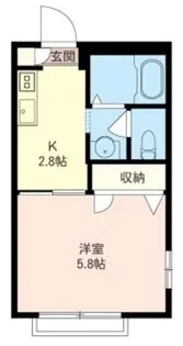 モンテベルナ2の間取り