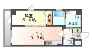 フェリスメゾン嘉真 MIHARA・LEBEN (SJ)【2階】の間取り