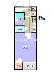 SUN PIA【2階】の間取り