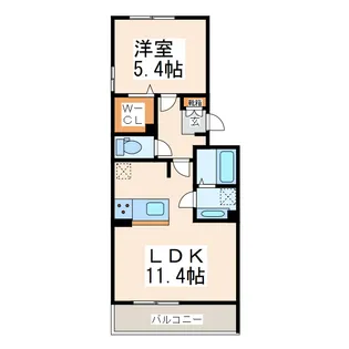 テラバスタ新南部【2階】の間取り