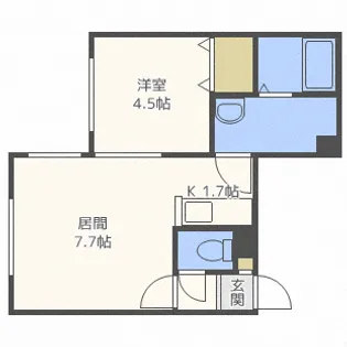 エスポワール貴【2階】の間取り
