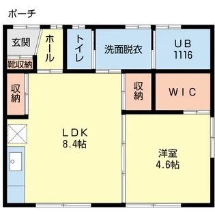 グリーンハイツ【1階】の間取り
