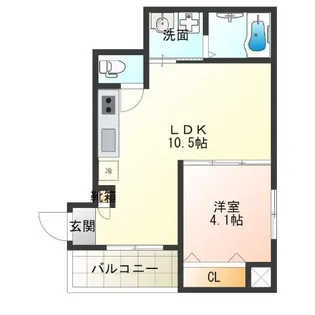 FDS ARTE【3階】の間取り