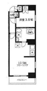 アイ ウィステリア【3階】の間取り