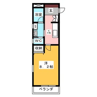 La Luce【2階】の間取り