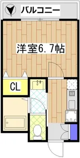 アイン・レーベン【3階】の間取り