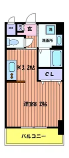 レイ ペーラ【1階】の間取り