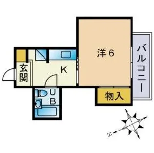 リノスタイル押上【5階】の間取り
