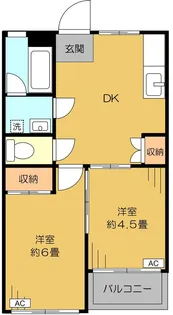 メゾン要町【2階】の間取り