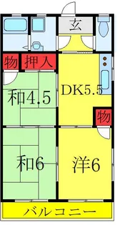 グッドパーク【2階】の間取り