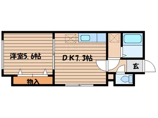 モンターニュプログレ【3階】の間取り