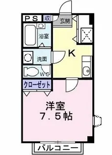 サマーパイン【2階】の間取り