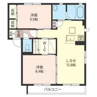 Solare【1階】の間取り