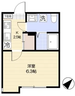 グレーシア幕張【2階】の間取り