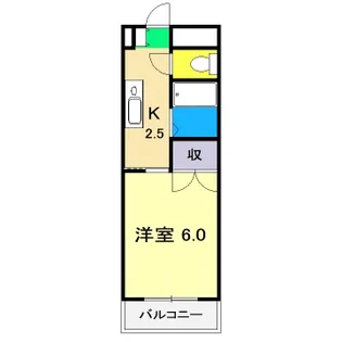 ハイツA【3階】の間取り