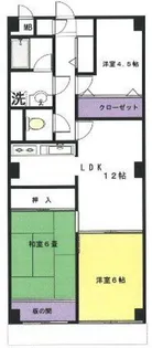 ソフィア中村橋【6階】の間取り