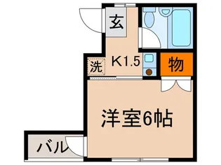 マンション雲母【2階】の間取り