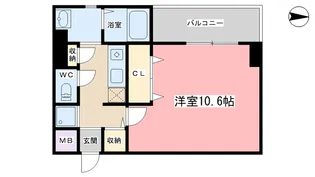 メゾン・ド・ブランシェ【3階】の間取り