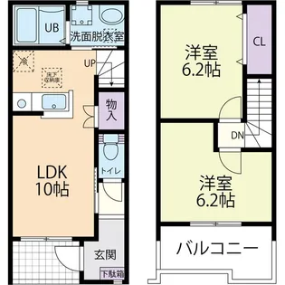 Fortuna(フォルトゥーナ)の間取り