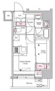 BPRレジデンス田端【2階】の間取り