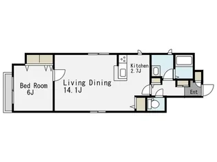 ルラーシュII【2階】の間取り