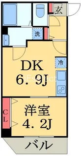 Park Residence東千葉【1階】の間取り