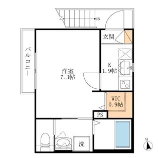 Maison Hautbien【2階】の間取り
