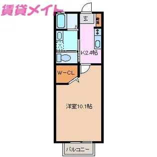 トップ グランデ【1階】の間取り