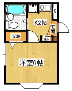 アーバンいちかわ【1階】の間取り