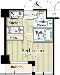 アットホームレジデンス【4階】の間取り