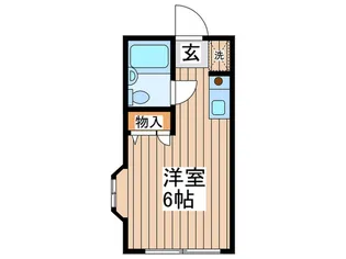 早宮コーポ【1階】の間取り