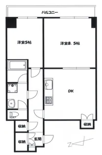 プリメーラODA【4階】の間取り