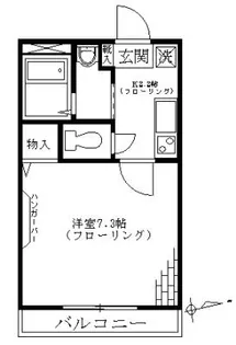 ヘーベルメゾン荻窪ガーデン【2階】の間取り