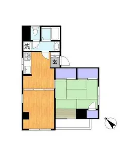 デュエル駒込【3階】の間取り