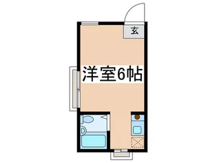 メゾン松原【1階】の間取り