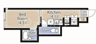 コパン扇大橋BASE【1階】の間取り