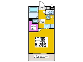 アビーコリーヌII【3階】の間取り