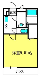 チェリーコートII【1階】の間取り